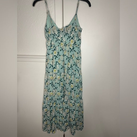 Trixxi Floral Print Dress with Spaghetti Straps size S - Picture 2 of 6